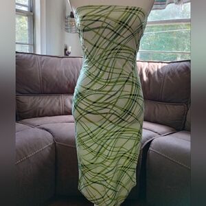 Vintage Charlotte Russe strapless dress